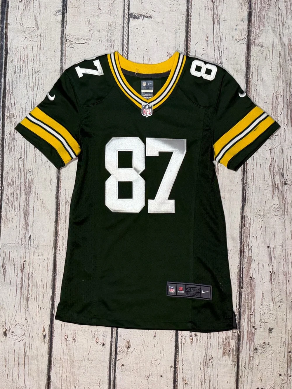 Jordy Nelson Green Bay Packers NFL Football Nike Stitched Boys Kids Jersey